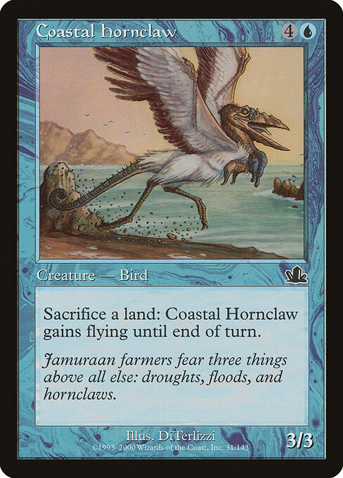 Coastal Hornclaw — art by DiTerlizzi