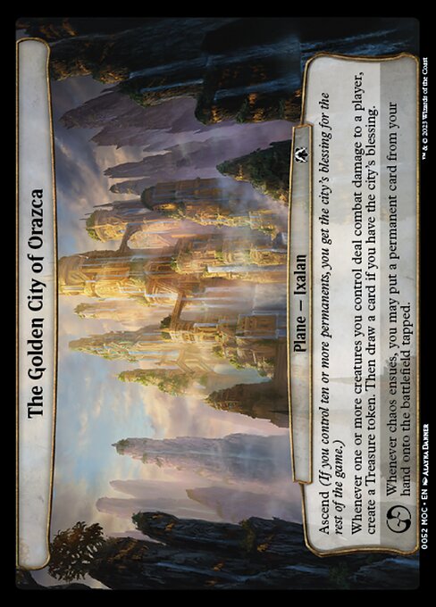 The Golden City of Orazca — art by Alayna Danner