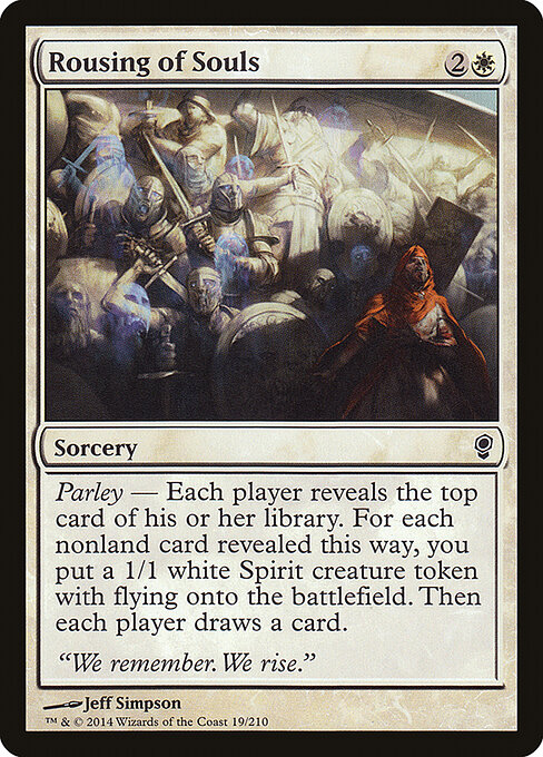 Rousing of Souls — art by Jeff Simpson