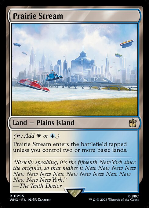 Prairie Stream — art by JB Casacop