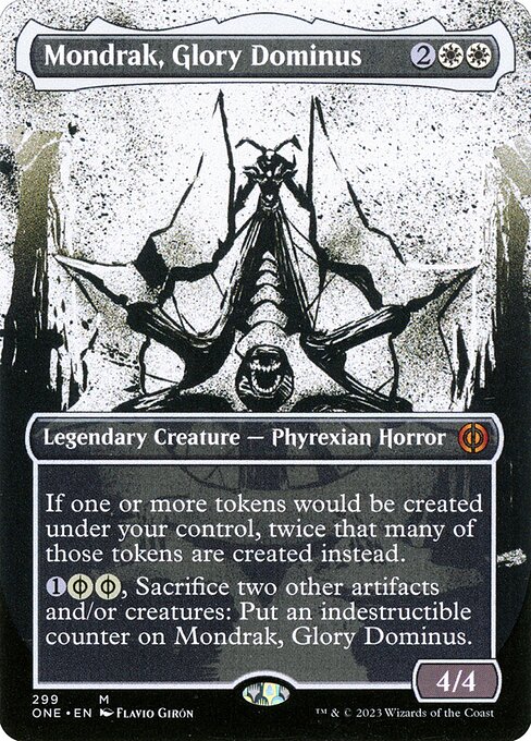 Mondrak, Glory Dominus — art by Flavio Girón