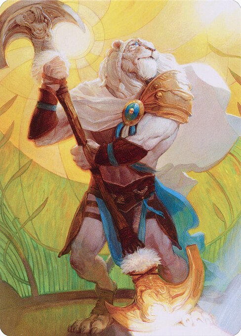 Ajani, Sleeper Agent // Ajani, Sleeper Agent — art by Adam Rex