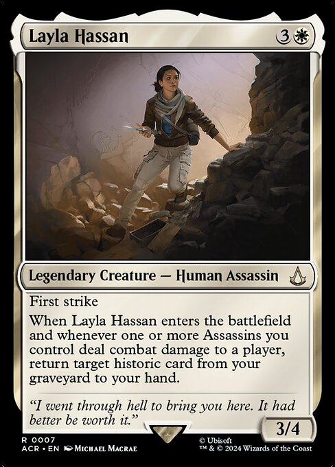 Layla Hassan — art by Michael MacRae