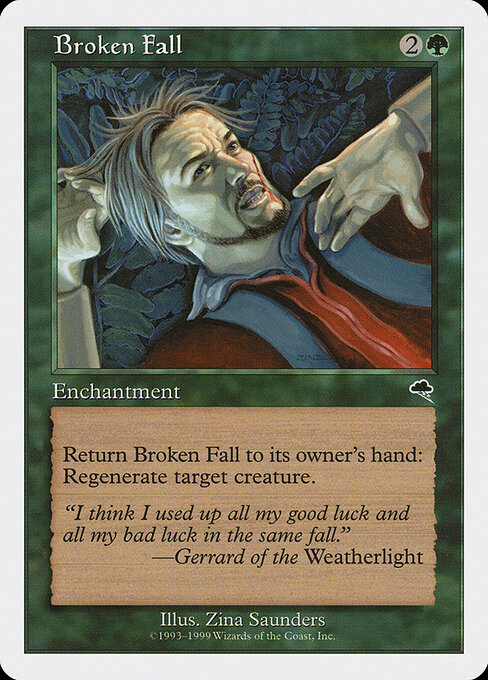 Broken Fall — art by Zina Saunders