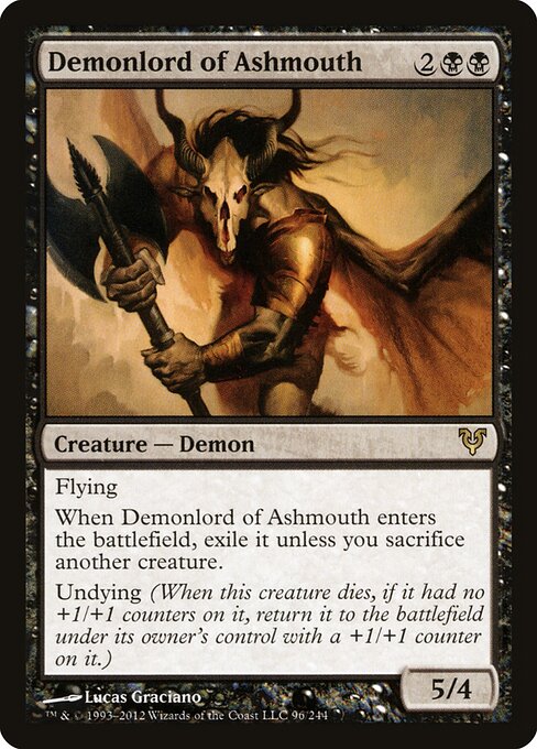 Demonlord of Ashmouth — art by Lucas Graciano