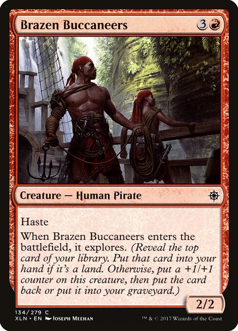 Brazen Buccaneers — art by Joseph Meehan