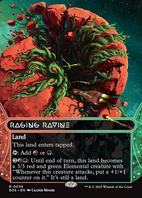 Raging Ravine — art by Calder Moore