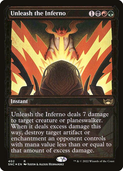 Unleash the Inferno — art by Justin Hernandez & Alexis Hernandez