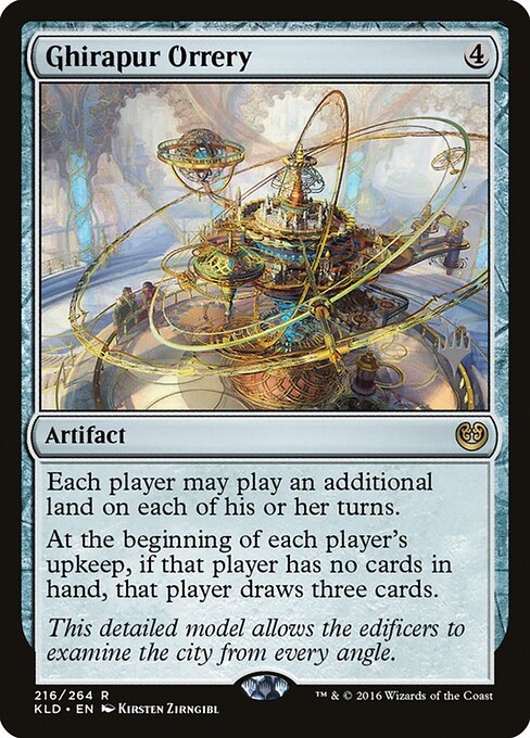 Ghirapur Orrery — art by Kirsten Zirngibl
