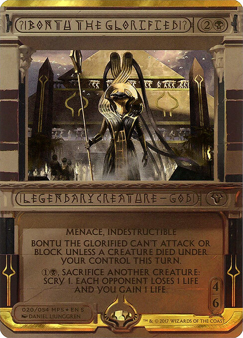 Bontu the Glorified — art by Daniel Ljunggren