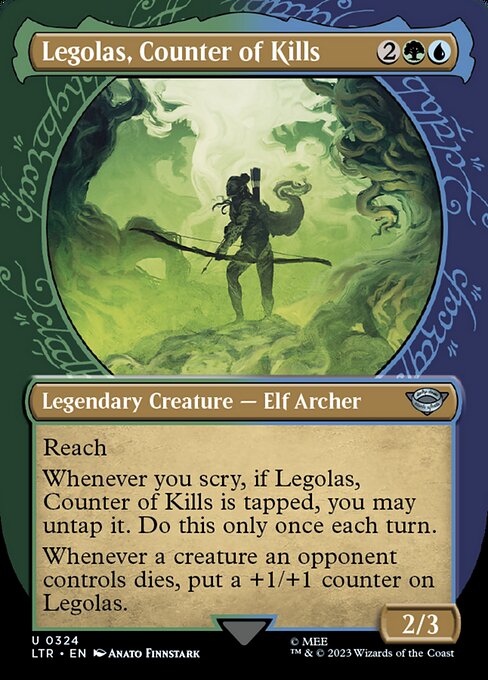 Legolas, Counter of Kills — art by Anato Finnstark