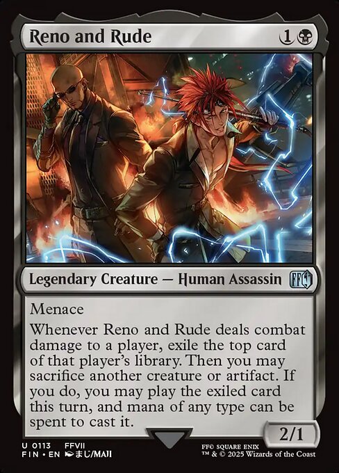Reno and Rude — art by Maji