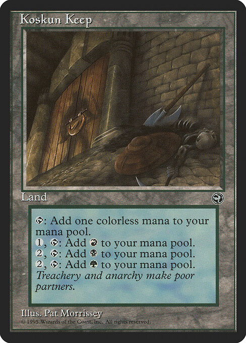 Koskun Keep — art by Pat Lewis