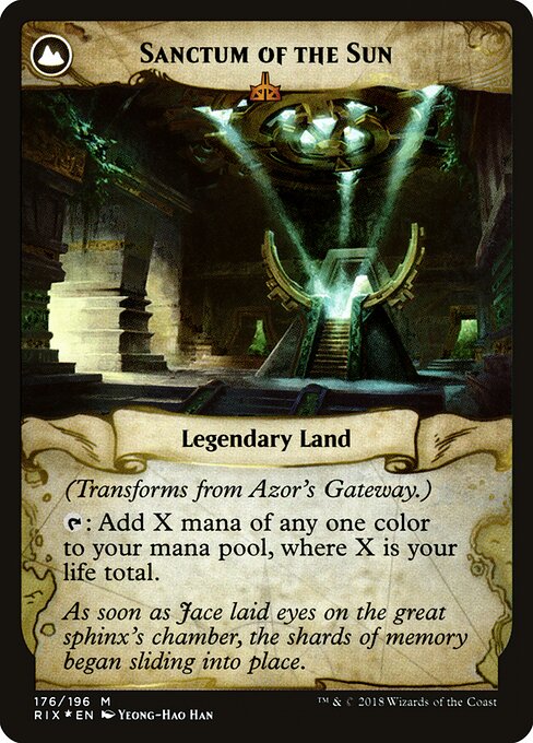Azor's Gateway // Sanctum of the Sun — art by Yeong-Hao Han
