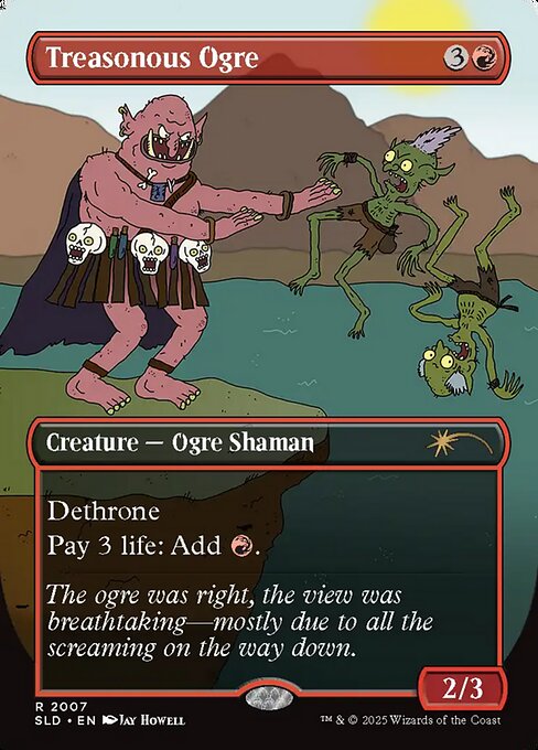 Treasonous Ogre — art by Jay Howell