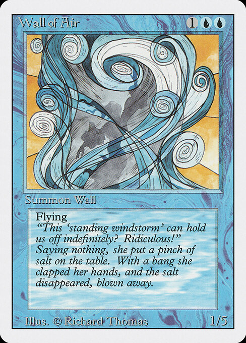 Wall of Air — art by Richard Thomas