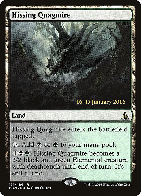 Hissing Quagmire — art by Cliff Childs