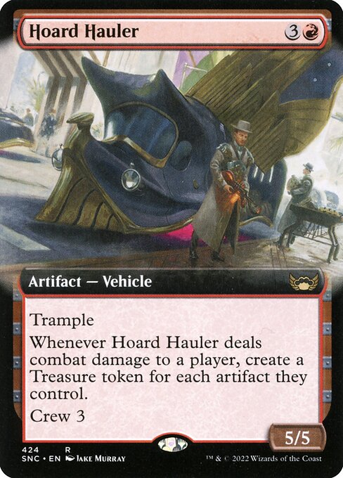 Hoard Hauler — art by Jake Murray