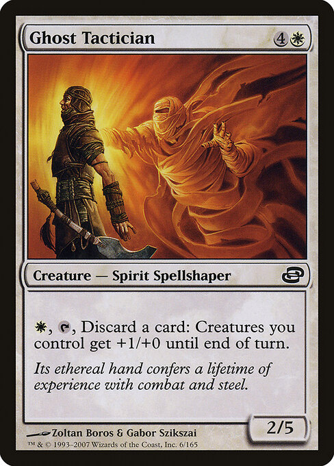 Ghost Tactician — art by Zoltan Boros & Gabor Szikszai