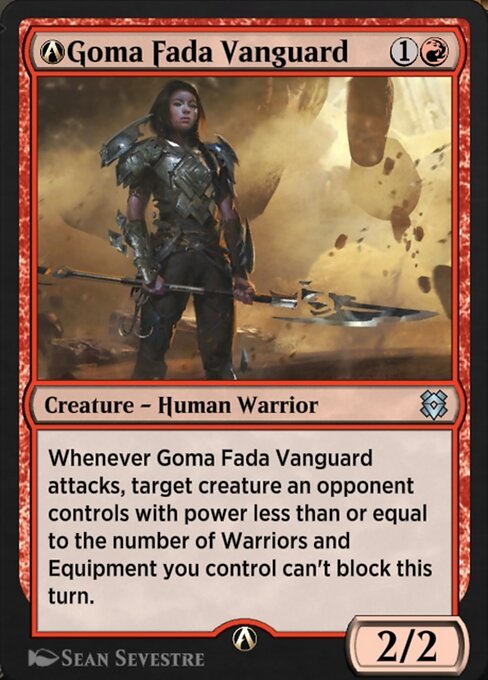A-Goma Fada Vanguard — art by Sean Sevestre