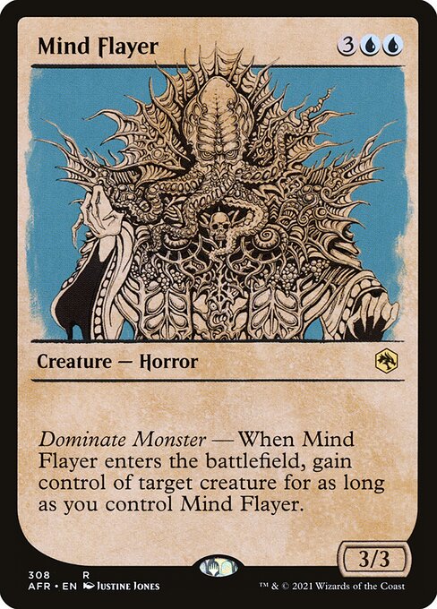 Mind Flayer — art by Justine Jones