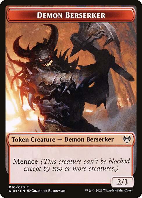Demon Berserker — art by Grzegorz Rutkowski