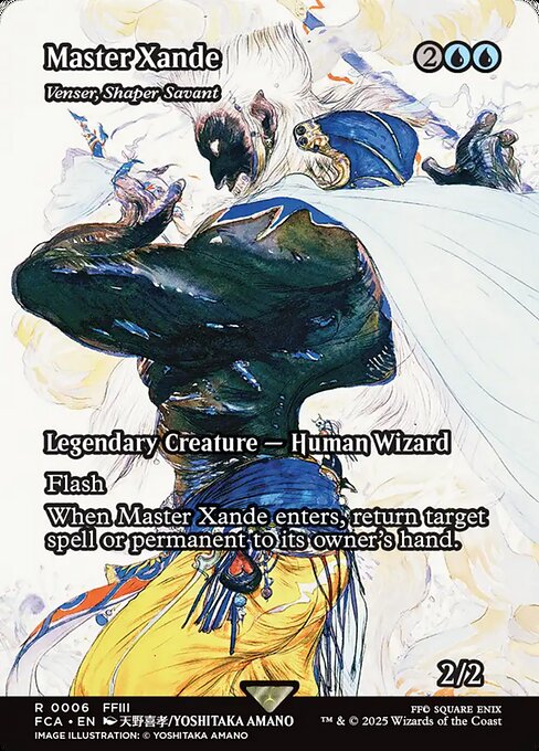 Venser, Shaper Savant — art by Yoshitaka Amano
