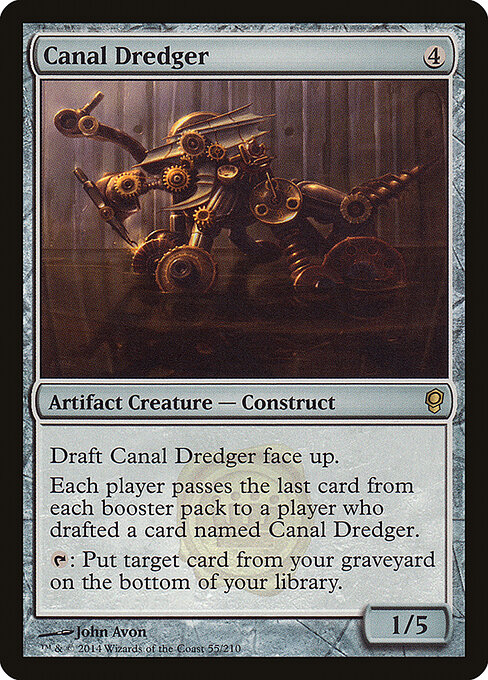 Canal Dredger — art by John Avon
