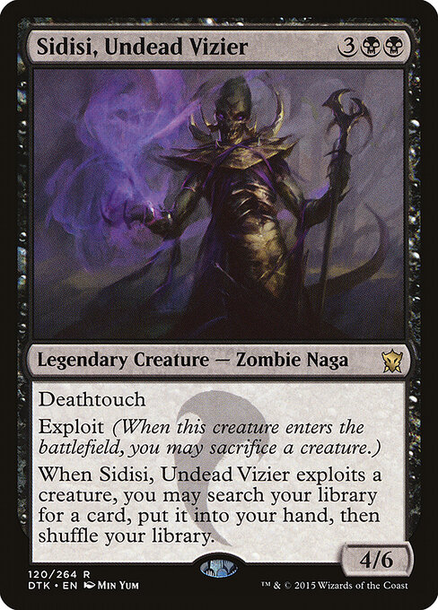 Sidisi, Undead Vizier — art by Min Yum
