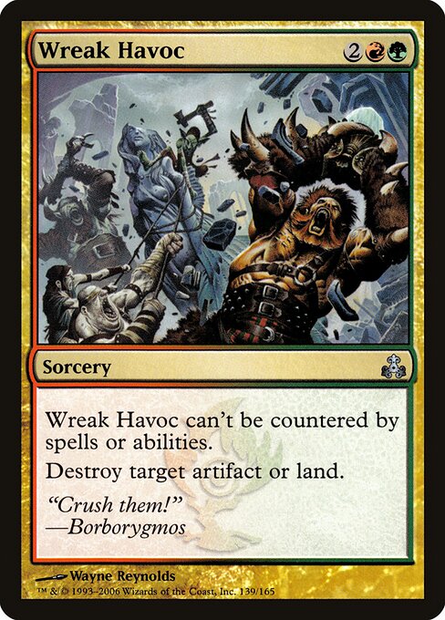 Wreak Havoc — art by Wayne Reynolds
