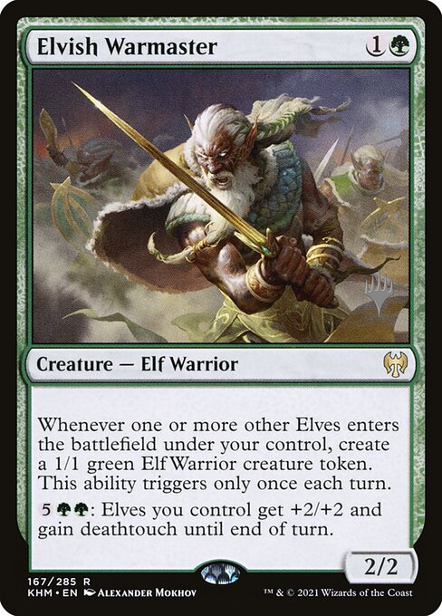 Elvish Warmaster — art by Alexander Mokhov
