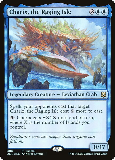 Charix, the Raging Isle — art by Kekai Kotaki