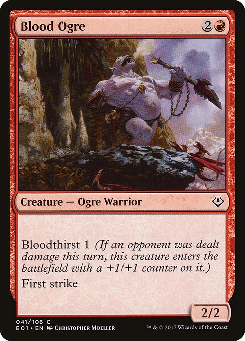 Blood Ogre — art by Christopher Moeller