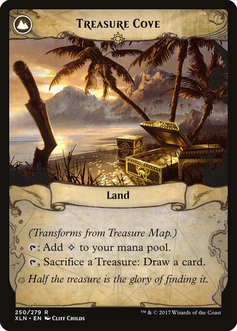 Treasure Map // Treasure Cove — art by Cliff Childs