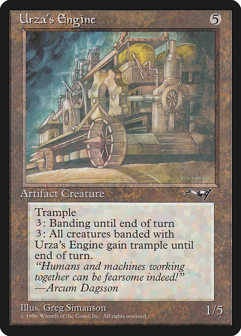 Urza's Engine — art by Greg Simanson