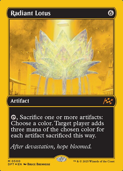 Radiant Lotus — art by Bruce Brenneise