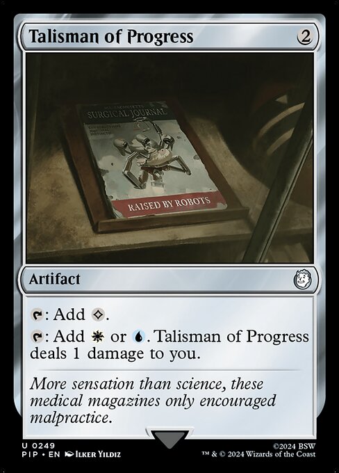 Talisman of Progress — art by Ilker Yildiz