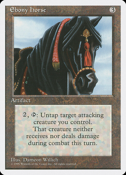 Ebony Horse — art by Dameon Willich