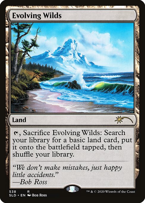 Evolving Wilds — art by Bob Ross