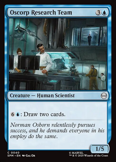 Oscorp Research Team — art by Gal Or
