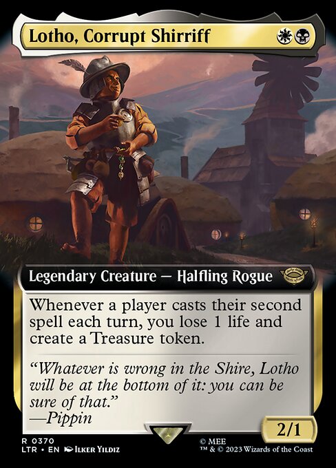Lotho, Corrupt Shirriff — art by Ilker Yildiz