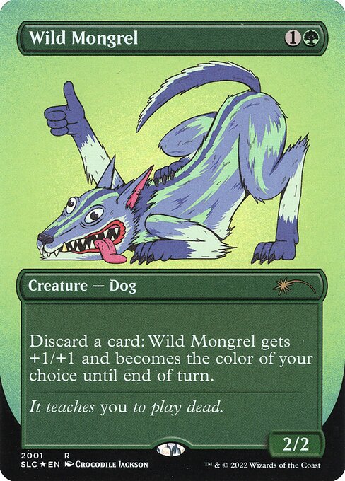Wild Mongrel — art by Crocodile Jackson