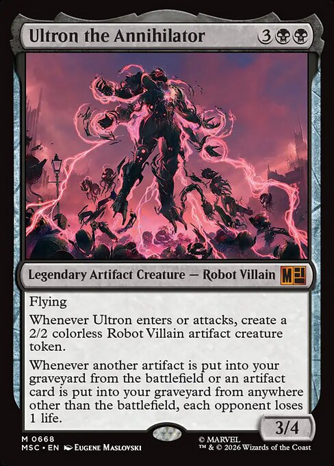Ultron the Annihilator — art by Eugene Maslovski
