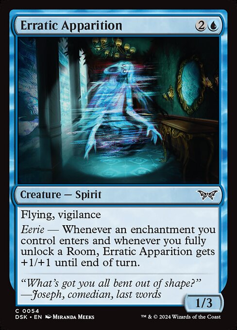 Erratic Apparition — art by Miranda Meeks