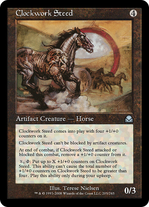 Clockwork Steed — art by Terese Nielsen