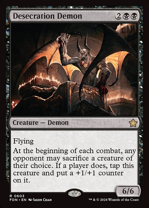Desecration Demon — art by Jason Chan