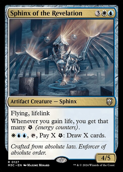 Sphinx of the Revelation — art by Maxime Minard