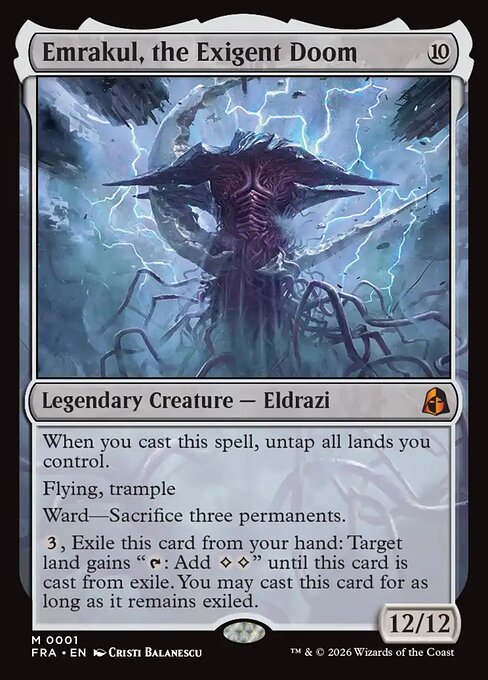 Emrakul, the Exigent Doom — art by Cristi Balanescu