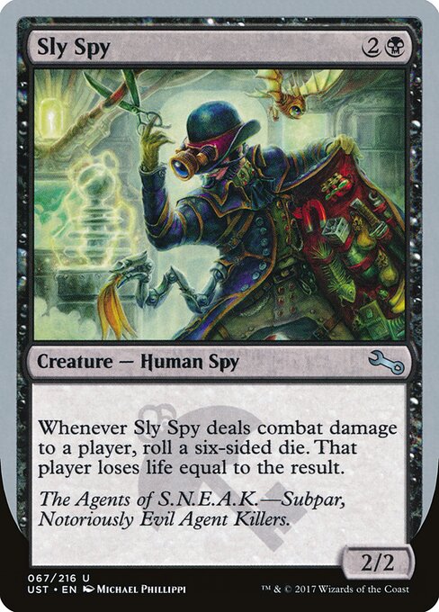 Sly Spy — art by Michael Phillippi