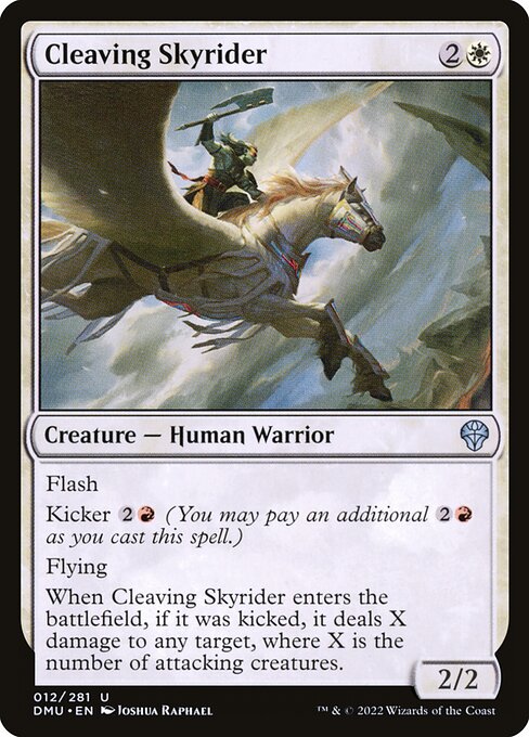 Cleaving Skyrider — art by Joshua Raphael